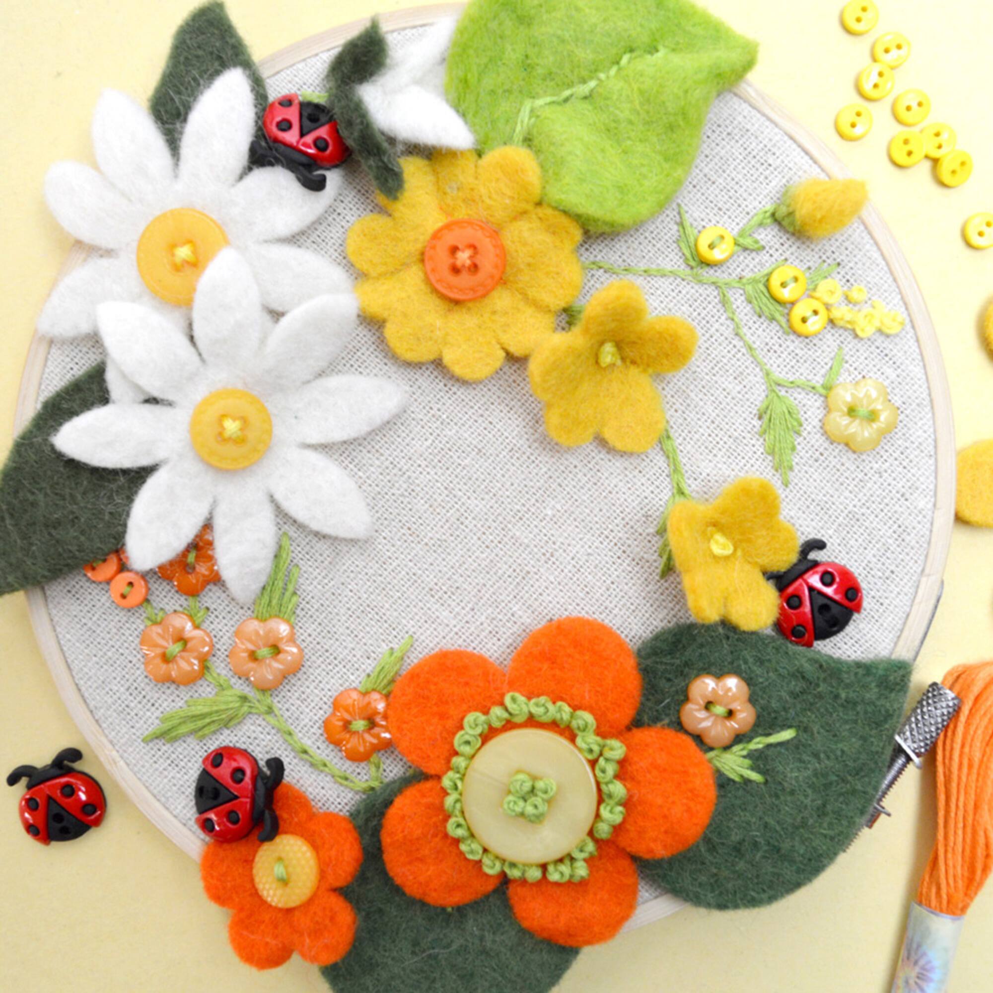 Dress It Up Sew Cute Ladybug Sewing Buttons, 8ct.